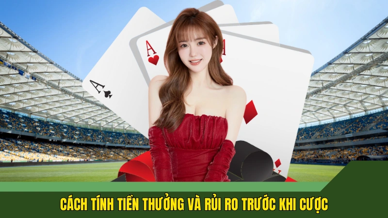 Cách tính tiền thưởng và rủi ro trước khi cược